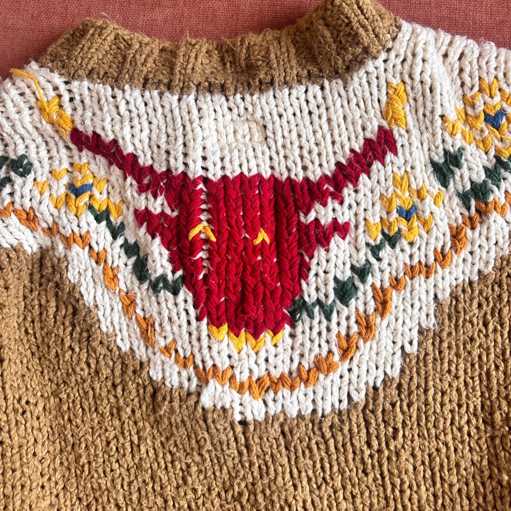 Mother Size Small Henley Jumper Sweater -  Bull in a China Shop - Picture 4 of 5